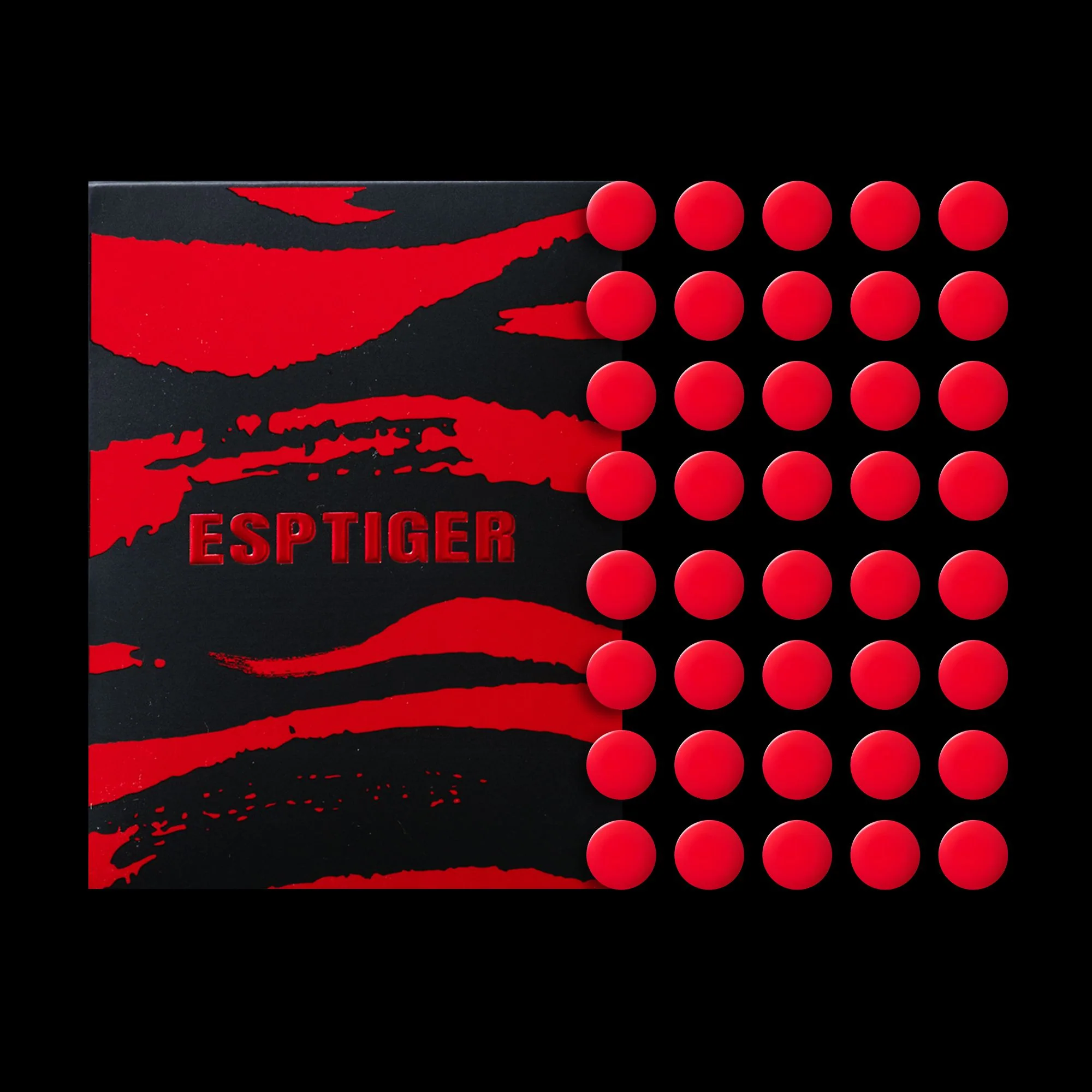 Arbiter Studio x ESPTIGER Bloody Red - Universal DIY Dot Mouse Skates - Image 8