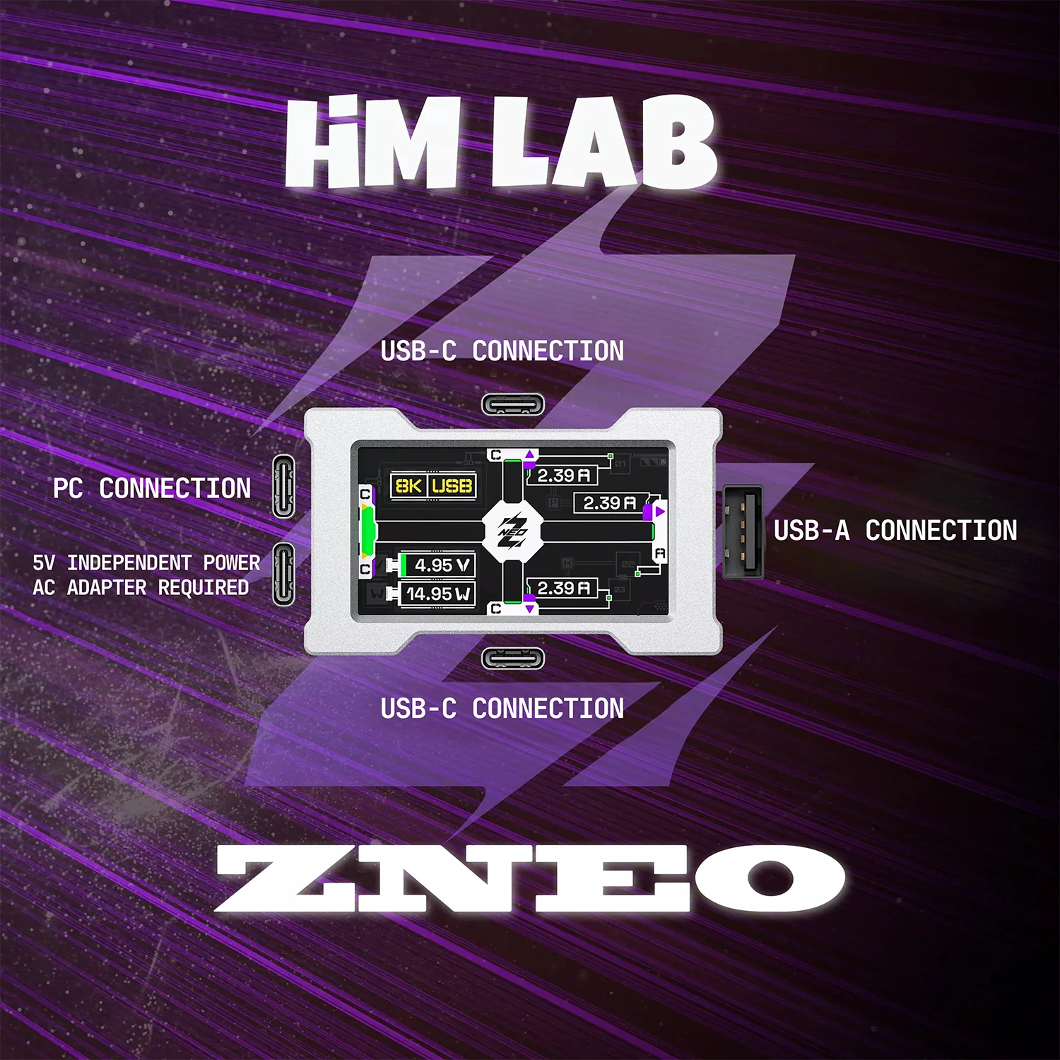HM Lab - Z-NEO 8K USB HUB - Image 3